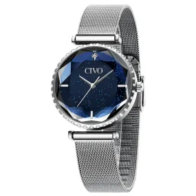 8116C | Quartz Women Watch | Mesh Band