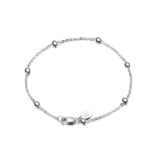 925 Sterling Silver Cable Chain Bracelet