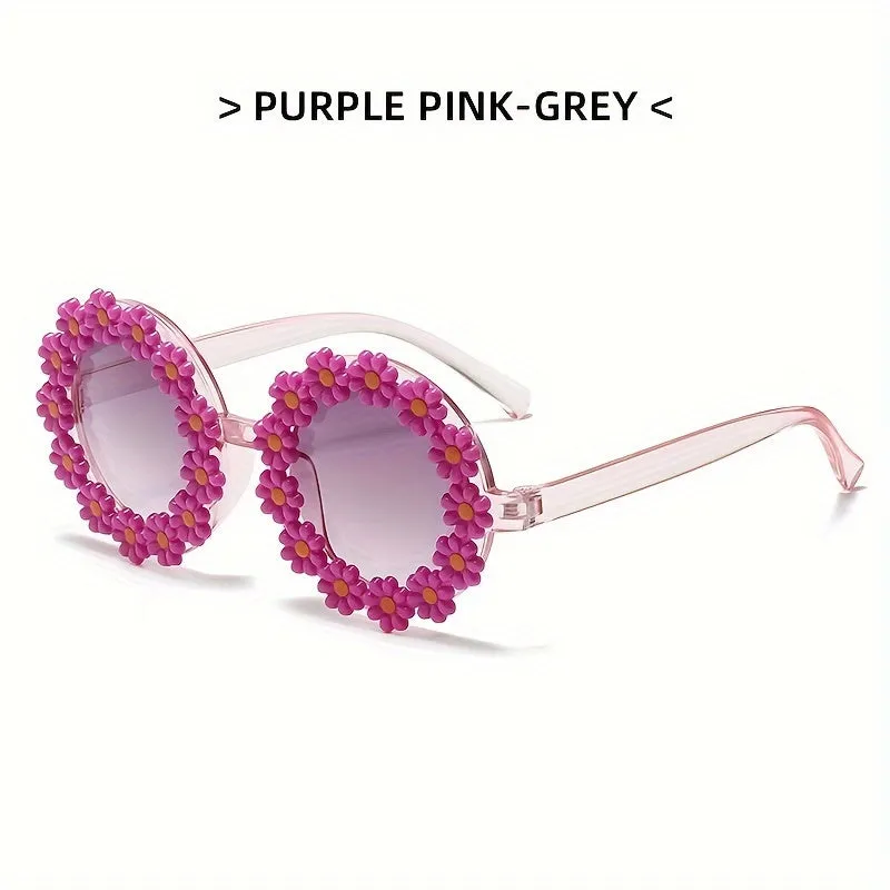 Adorable Daisy Charms Sunglasses Perfect Kids Party Accessories