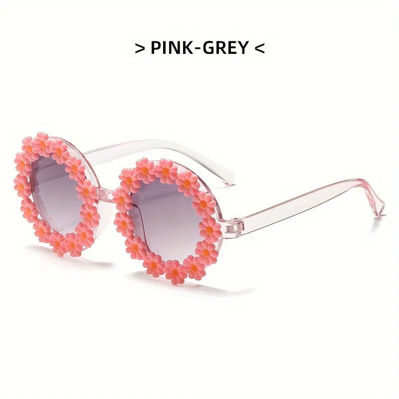 Adorable Daisy Charms Sunglasses Perfect Kids Party Accessories