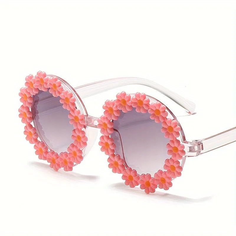 Adorable Daisy Charms Sunglasses Perfect Kids Party Accessories