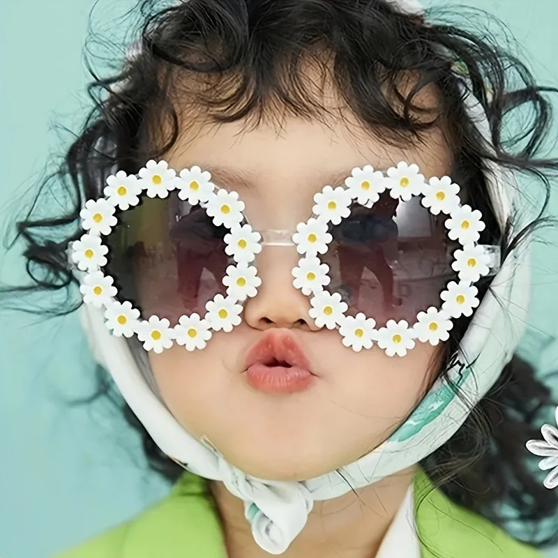 Adorable Daisy Charms Sunglasses Perfect Kids Party Accessories