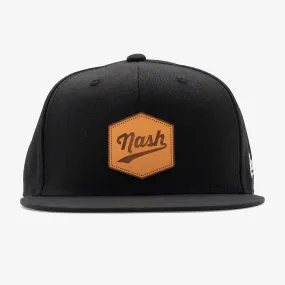 Aksels Laser Nashville Cursive Snapback Hat