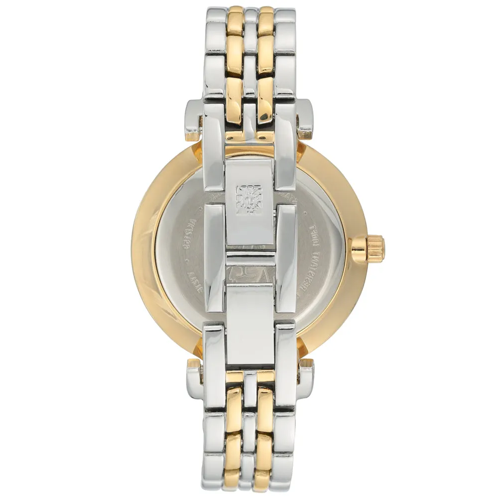 Anne Klein Two Tone Bracelet Ladies Watch AK/2159GNTT