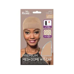 ANNIE Ms. Remi Mesh Dome Wig Cap [LIGHT BROWN] #04547