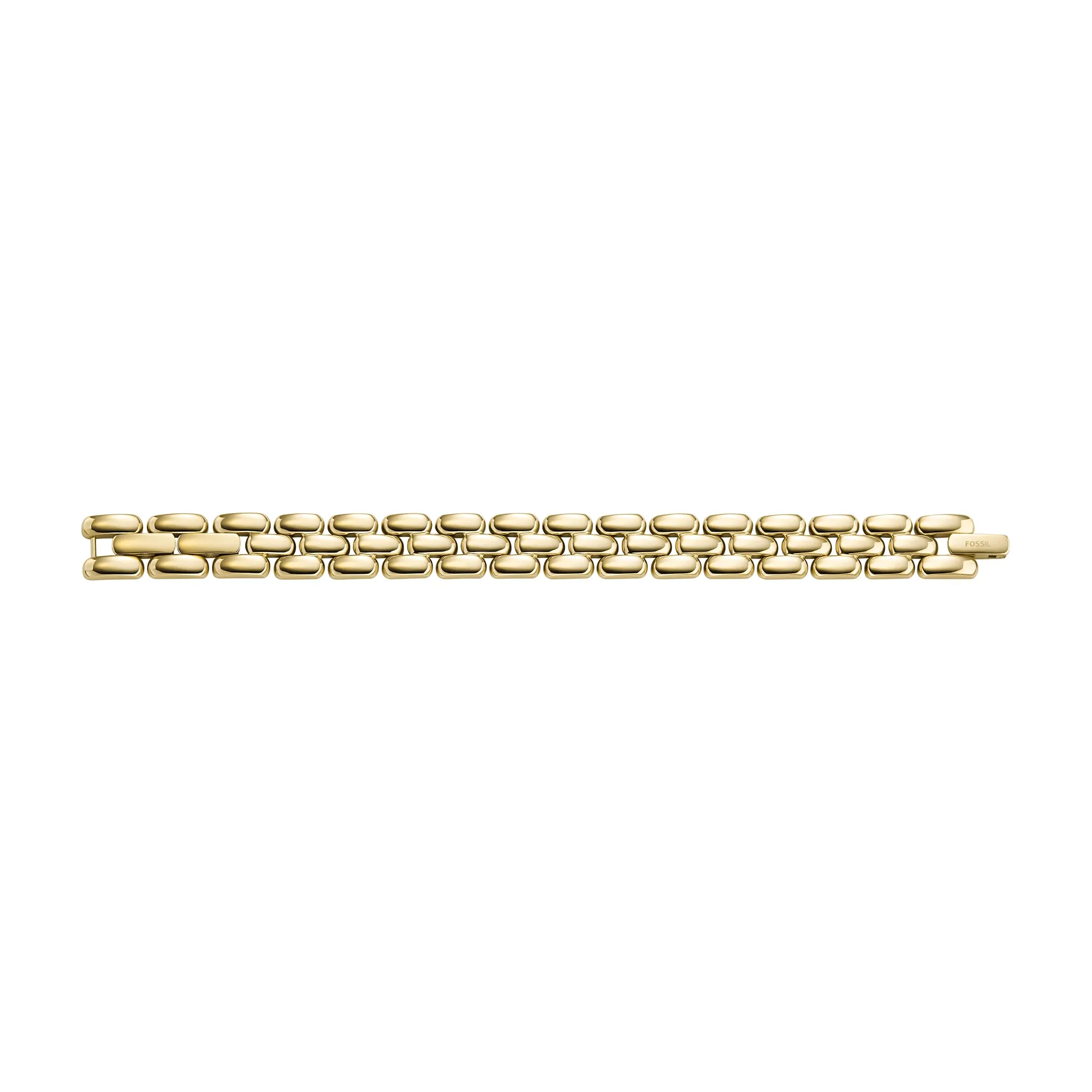 Arden Watch Links Gold-Tone Stainless Steel Chain Bracelet