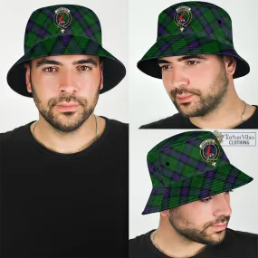 Armstrong Tartan Bucket Hat with Family Crest