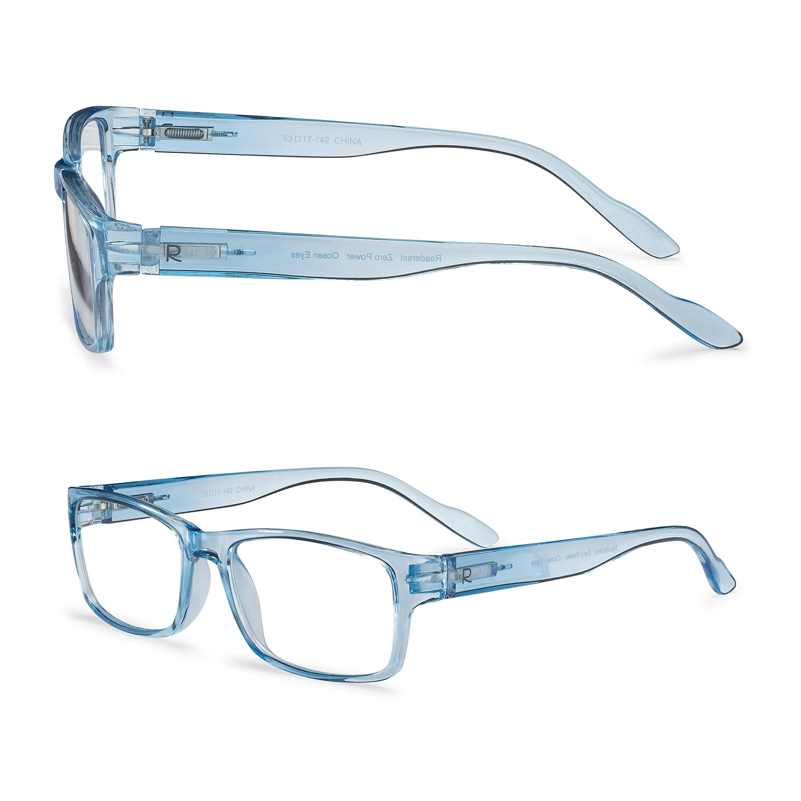 Blue-Light-Blocking-Reading-Glasses-Light-Blue-2-00-Magnification Anti Glare