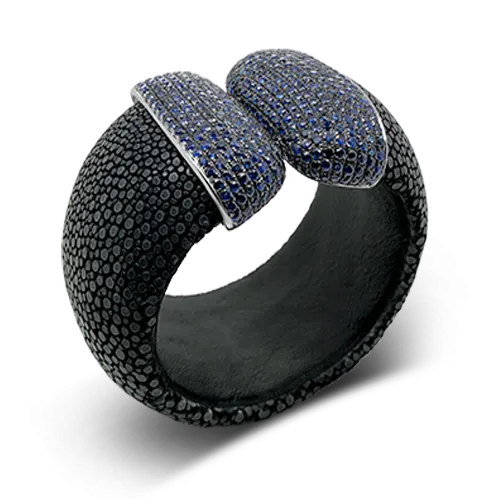 Blue Sapphire Cuff Bracelet