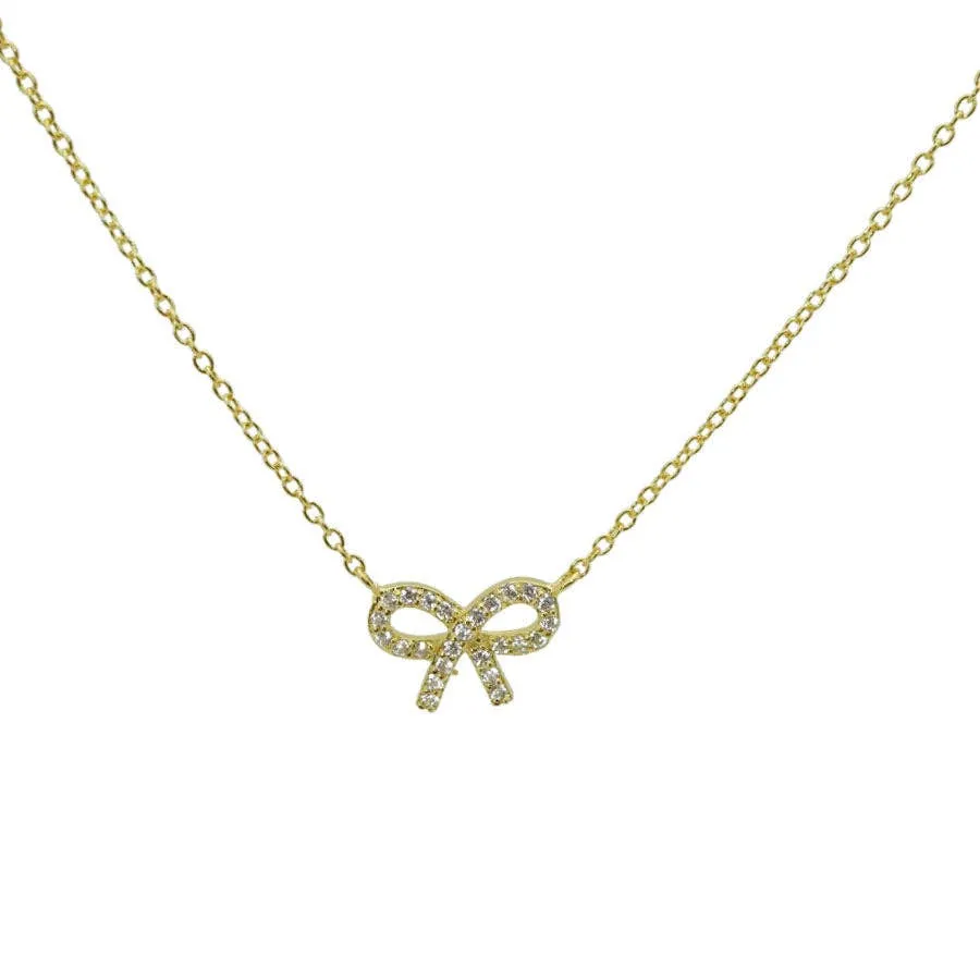 Bow Necklace