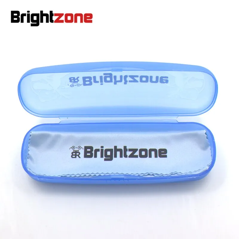 Brightzone Unisex Rimless Square Plastic Polarized Clip On Sunglasses Bc06