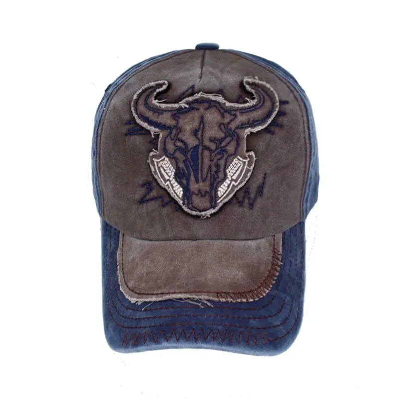 Bull Trucker Hat Baseball Cap