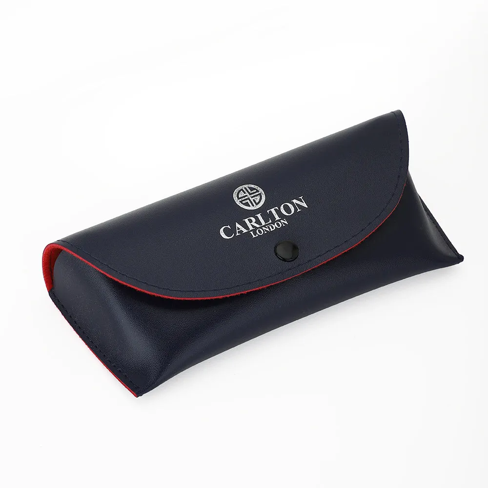 Carlton London Premium Black Toned Polarised And Uv Protected Lens Square Sunglasses For Men