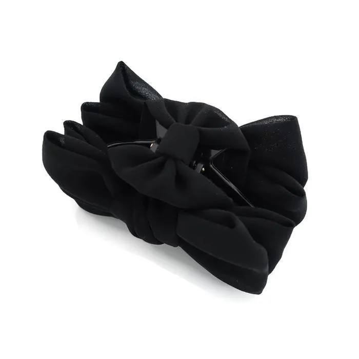 Chiffon Black hair Bow Series Bow claw,Bow barrette,Bow banana clip