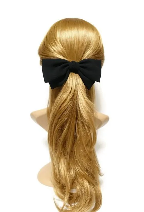 Chiffon Black hair Bow Series Bow claw,Bow barrette,Bow banana clip