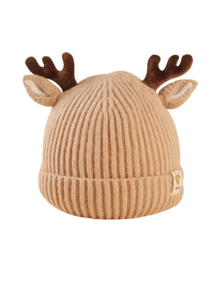 Children's Baby Reindeer Winter Hat