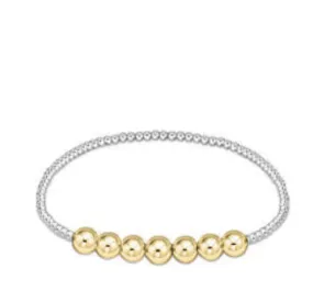 Classic Gold Beaded Bliss Bracelet-Mixed Metals