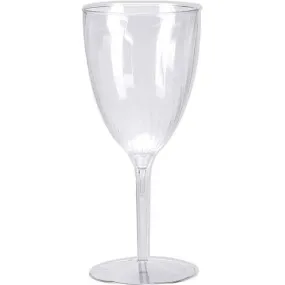 Clear Plastic Wine Glasses 8ct 8oz