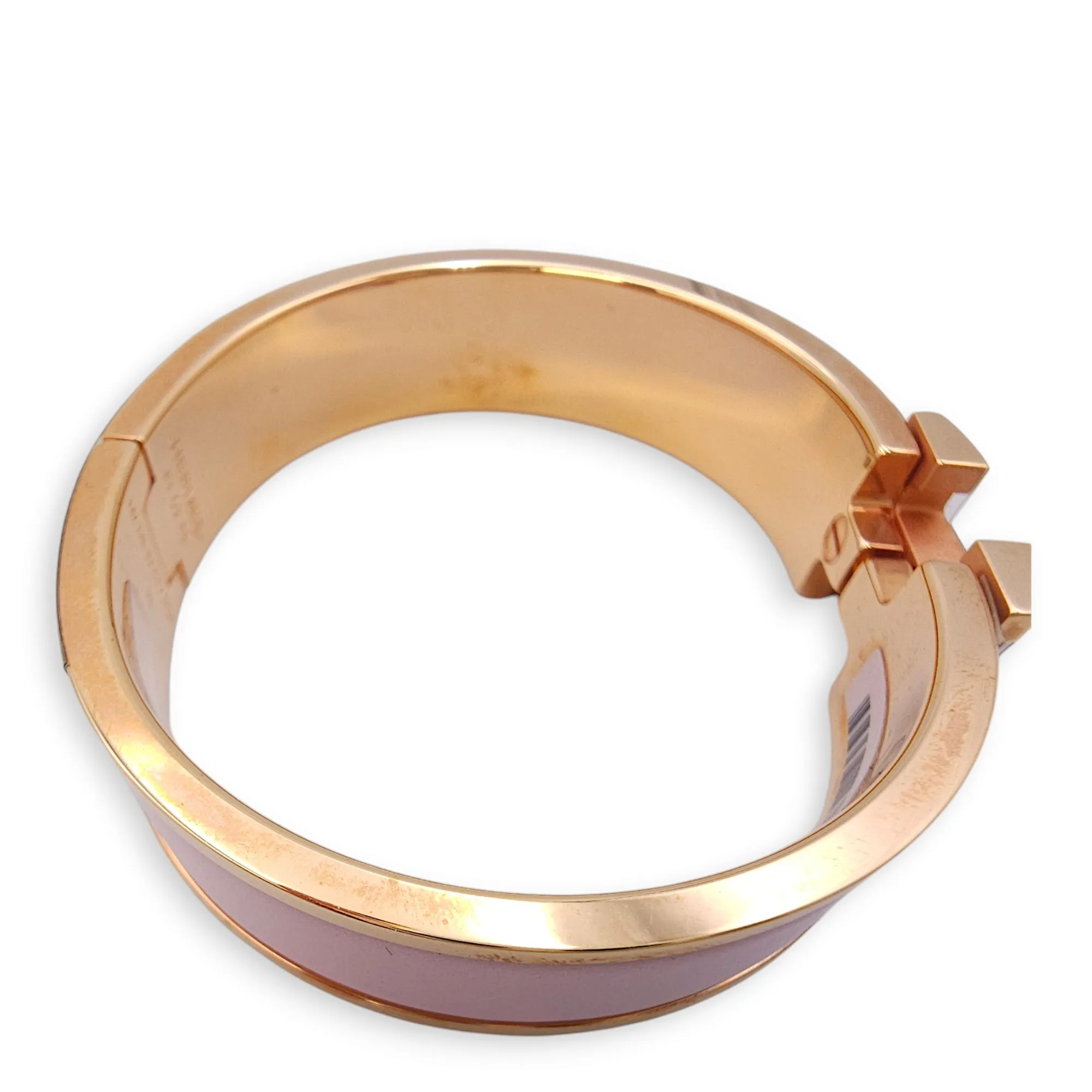 Clic H Bracelet Rose Candeur Bracelet in, Rose Gold hardware