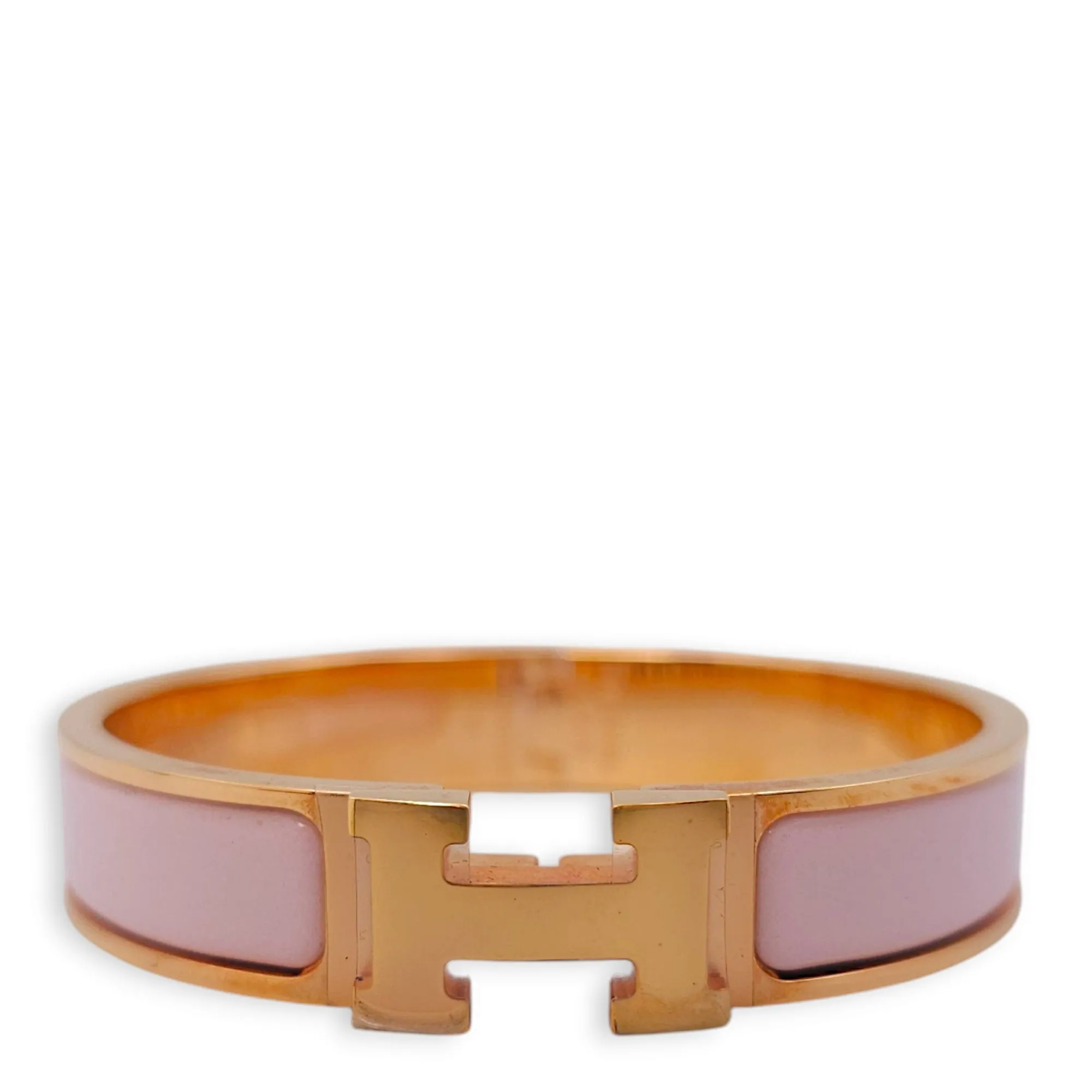 Clic H Bracelet Rose Candeur Bracelet in, Rose Gold hardware