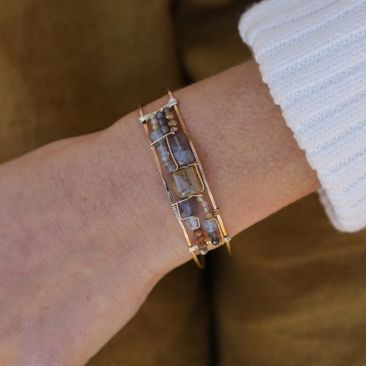 Cobblestone Cuff Bracelet