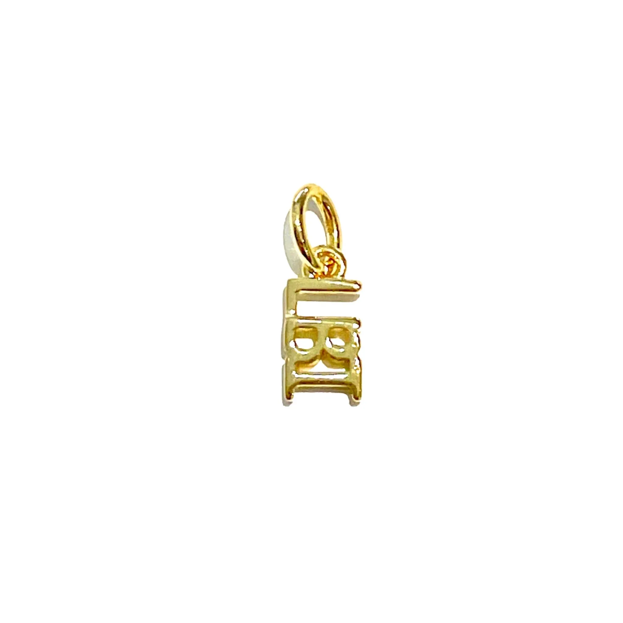 Collectible Travel Treasures™ LBI Charm Gold