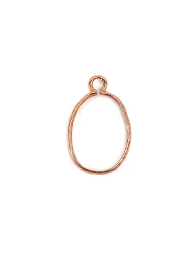 Copper Crimp Bezel Cap , Sku#CP9127