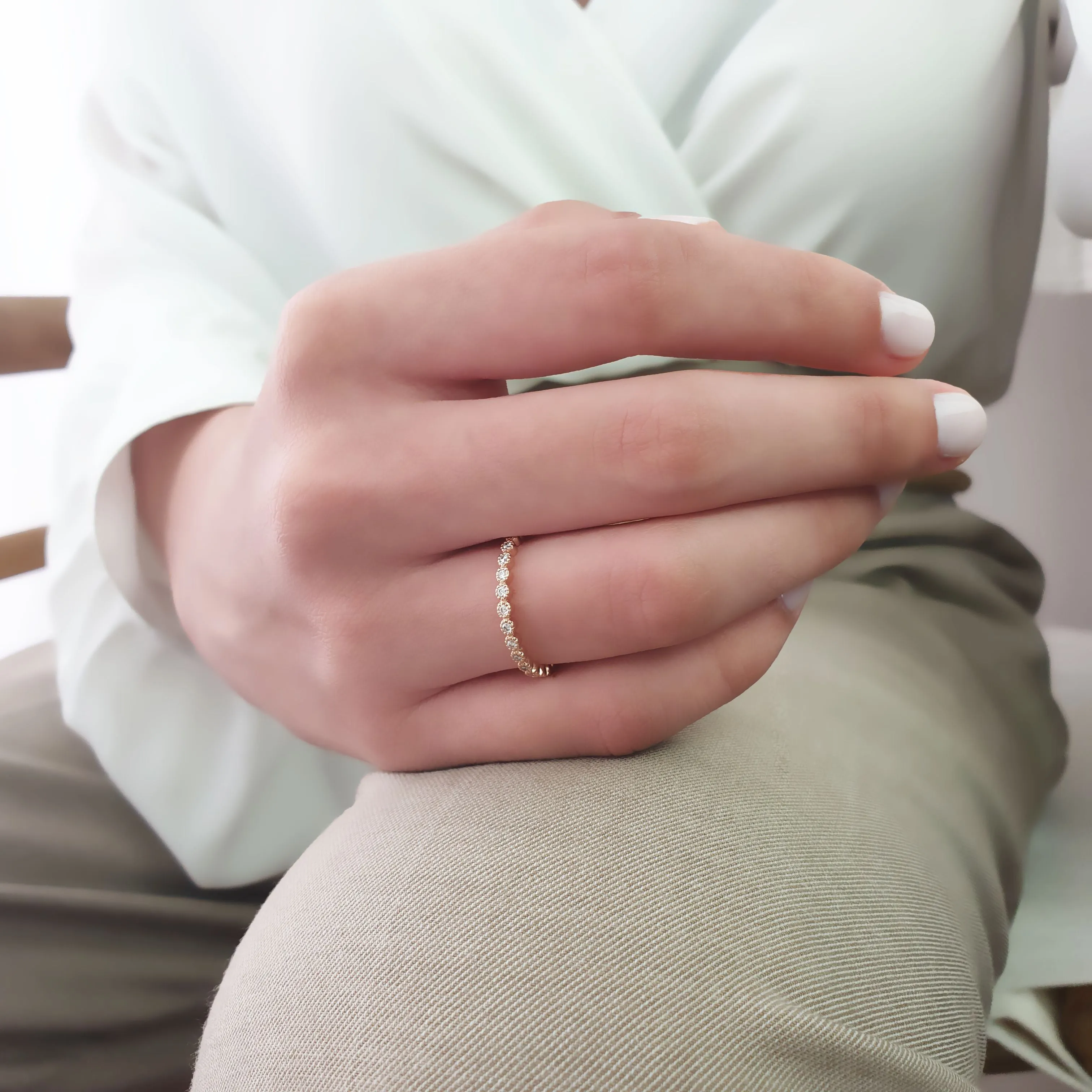 Daisy Diamond Ring