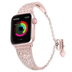 Diamond Bangle Chain Bracelet For Apple Watch Multiple Colors Available