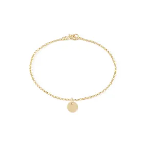 Engravable Bracelet - Gold