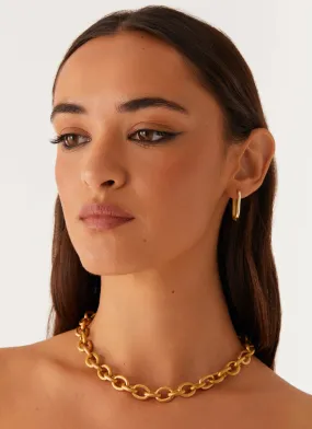 Esme Choker Necklace - Gold