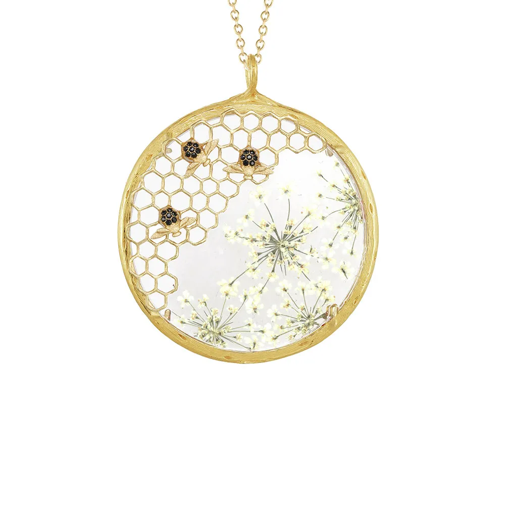 Extra Large Honeycomb Necklace