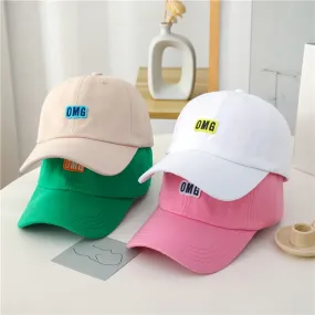 Fashion Women Cap Style Candy Colors Labeling Baseball Cap For Women High Quality Female Streetwear Hat