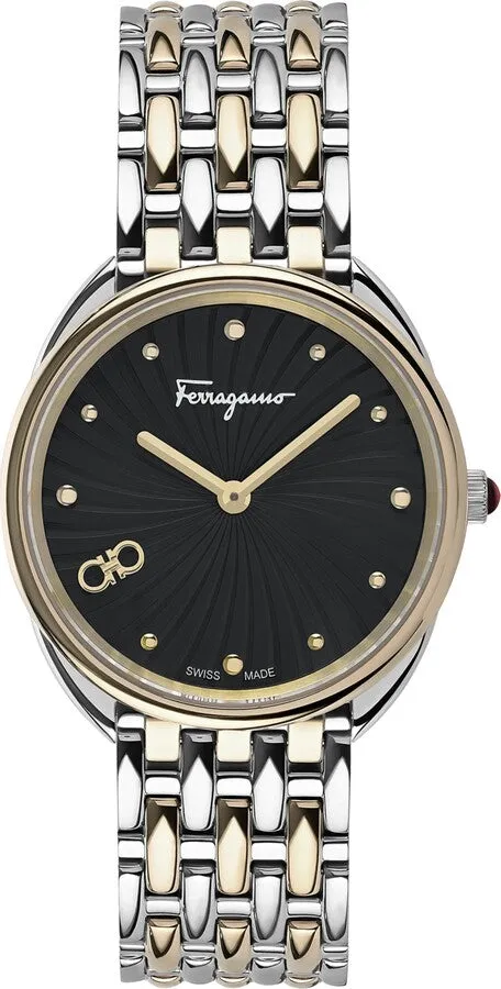 Ferragamo Women's Cuir 34mm Quartz Watch SFYN00820