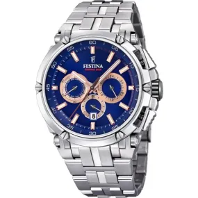 Festina Watch Blue Chrono Bike Stainless Steel F20327-4