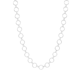 Fine Camelia Necklace - Sterling Silver