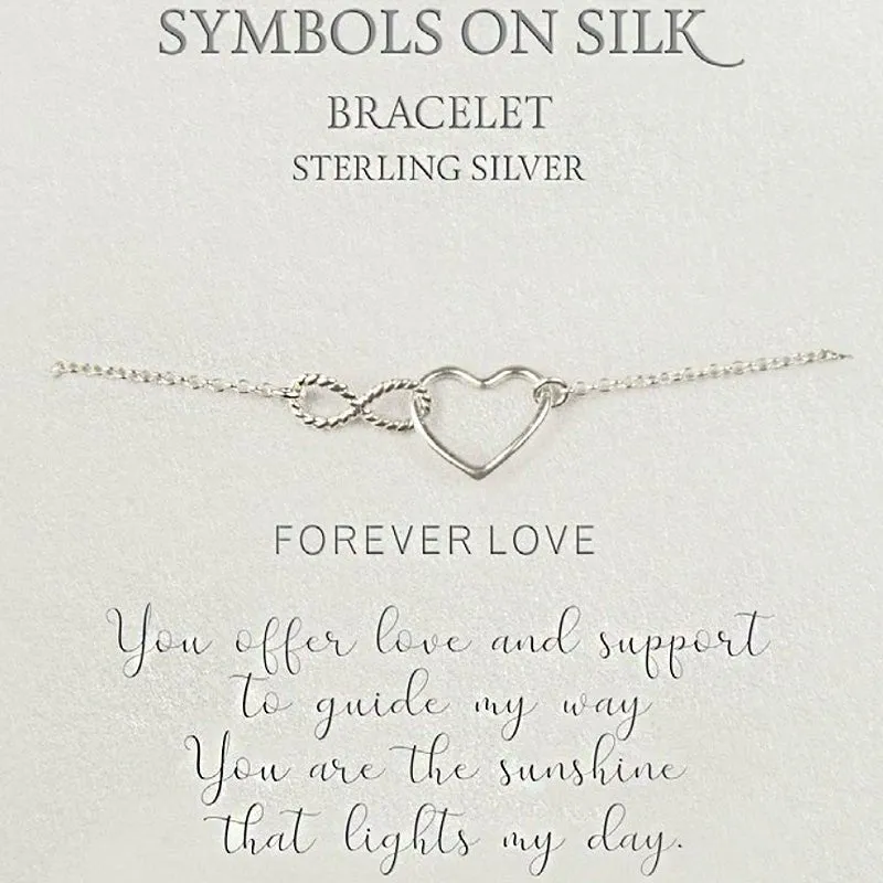 FOREVER LOVE BRACELET - STERLING SILVER