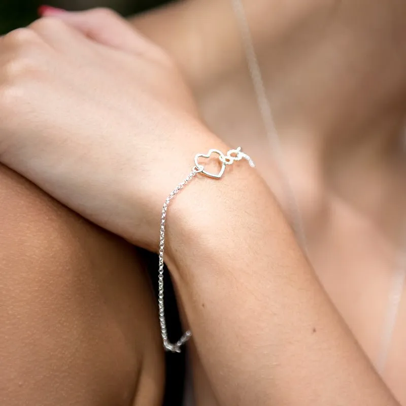 FOREVER LOVE BRACELET - STERLING SILVER