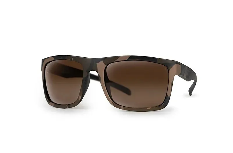 FOX Avius Camo / Black - Brown Lense Sunglasses