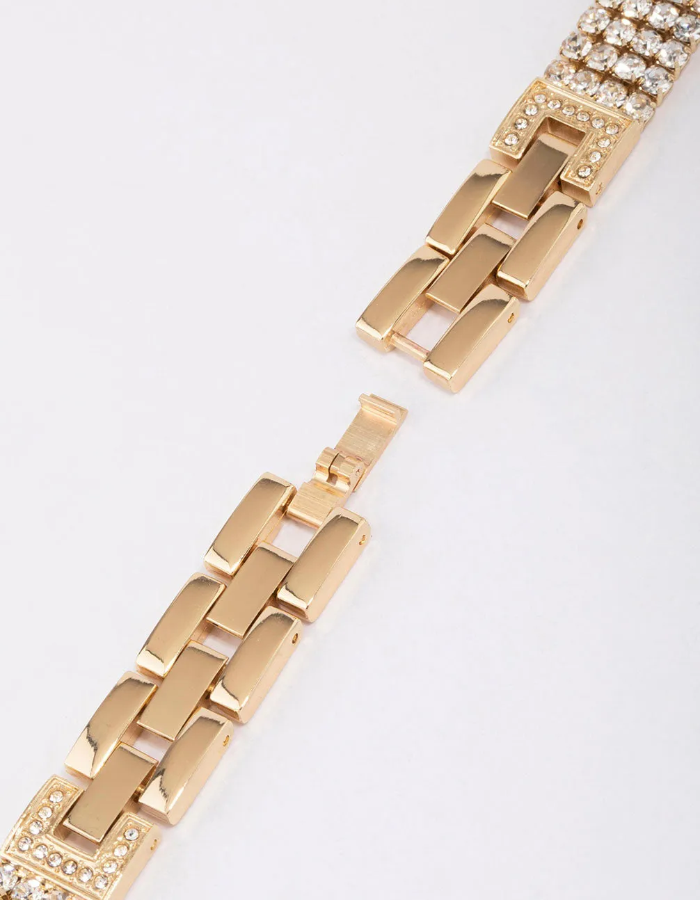 Gold Diamante Watch Band 38/40/41mm