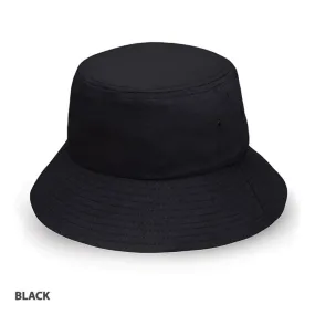 Grace Collection AH715 Heavy Brushed Cotton Bucket Hat w/ Logo  -1000 QTY