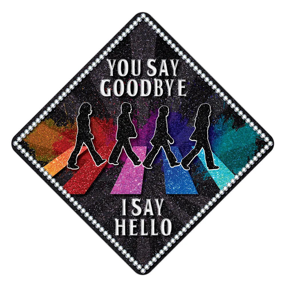 Graduation Cap Topper ™  - Beatles Say Goodbye - Tassel Topper