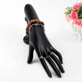 High Quality Resin Black  Female Mannequin Hand