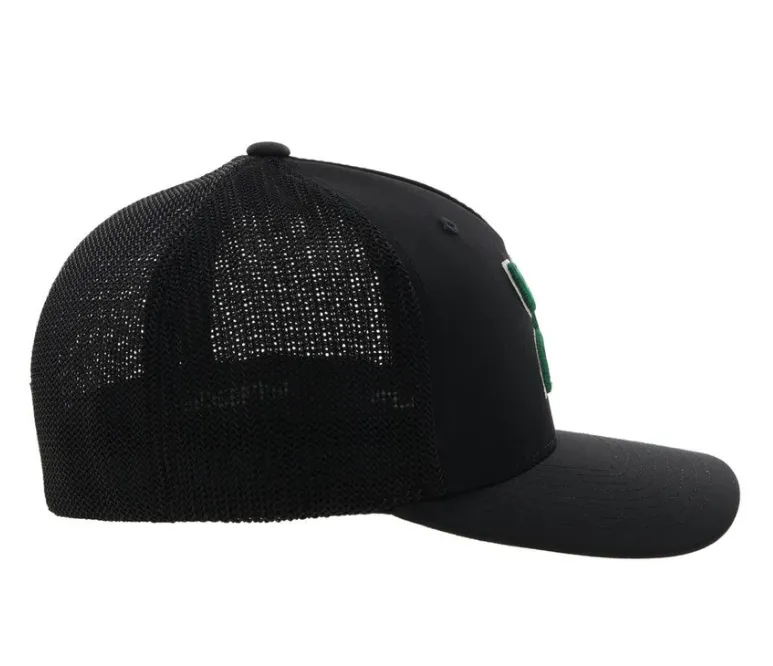 Hooey Boquillas Black Mexico Logo Flexfit Snapback Hat 221BK-01 221BK-02 2218BK-03