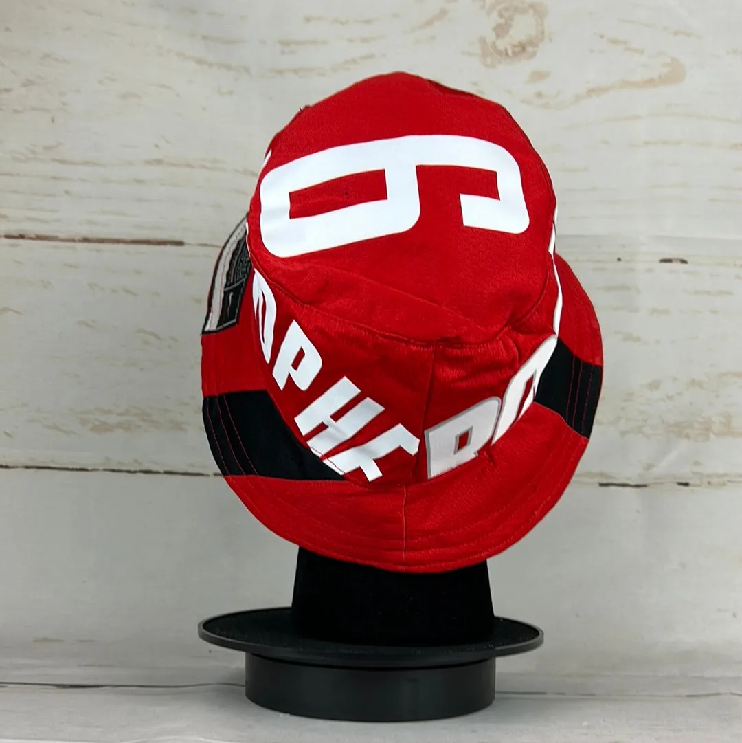 Houston Rockets Upcycled NBA Jersey Bucket Hat *9