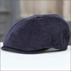 Hudson Navy 8 Piece Cord Cap 