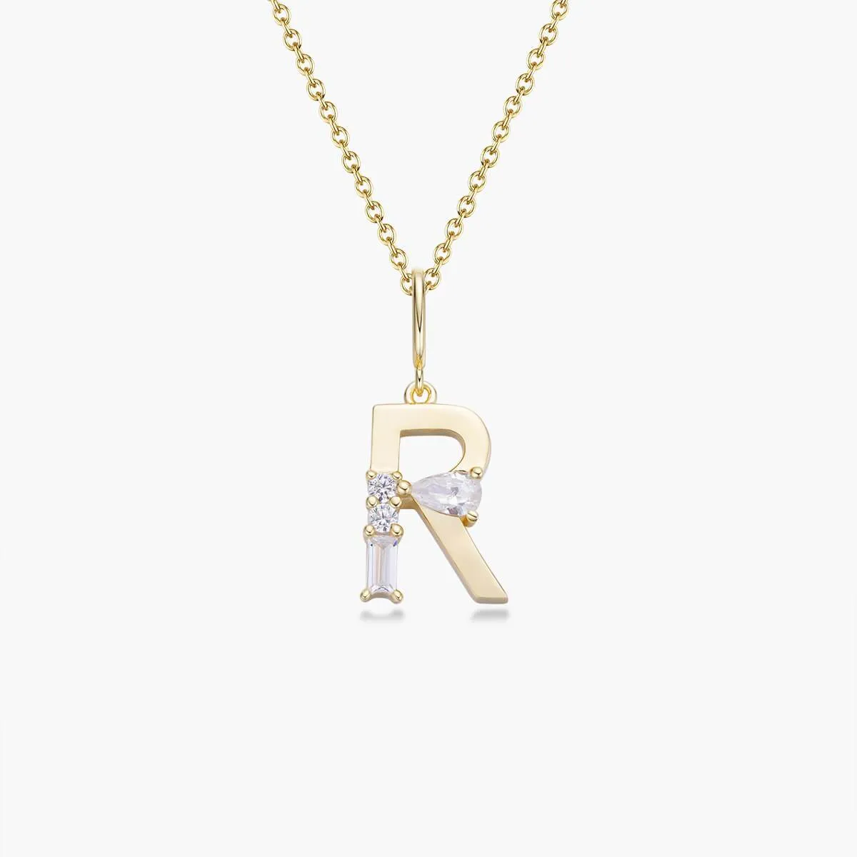 Initial Necklace | Gold