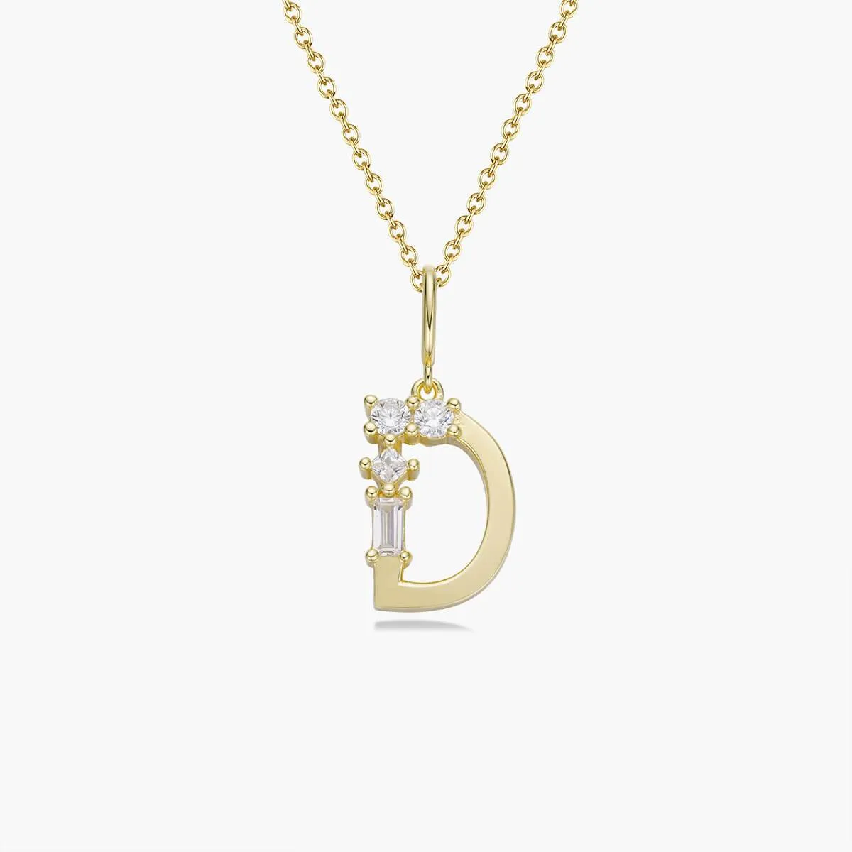 Initial Necklace | Gold