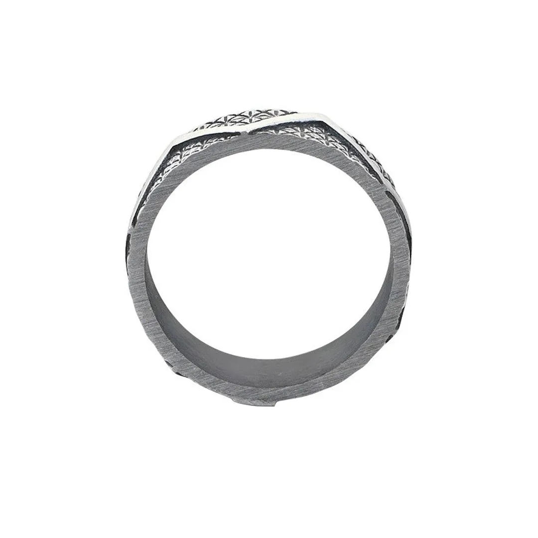 Jagged Ring - Solid Silver