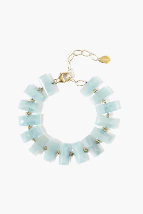 Jordana Bracelet ~ Aquamarine